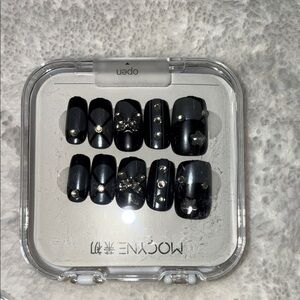 Black Press-On Nails